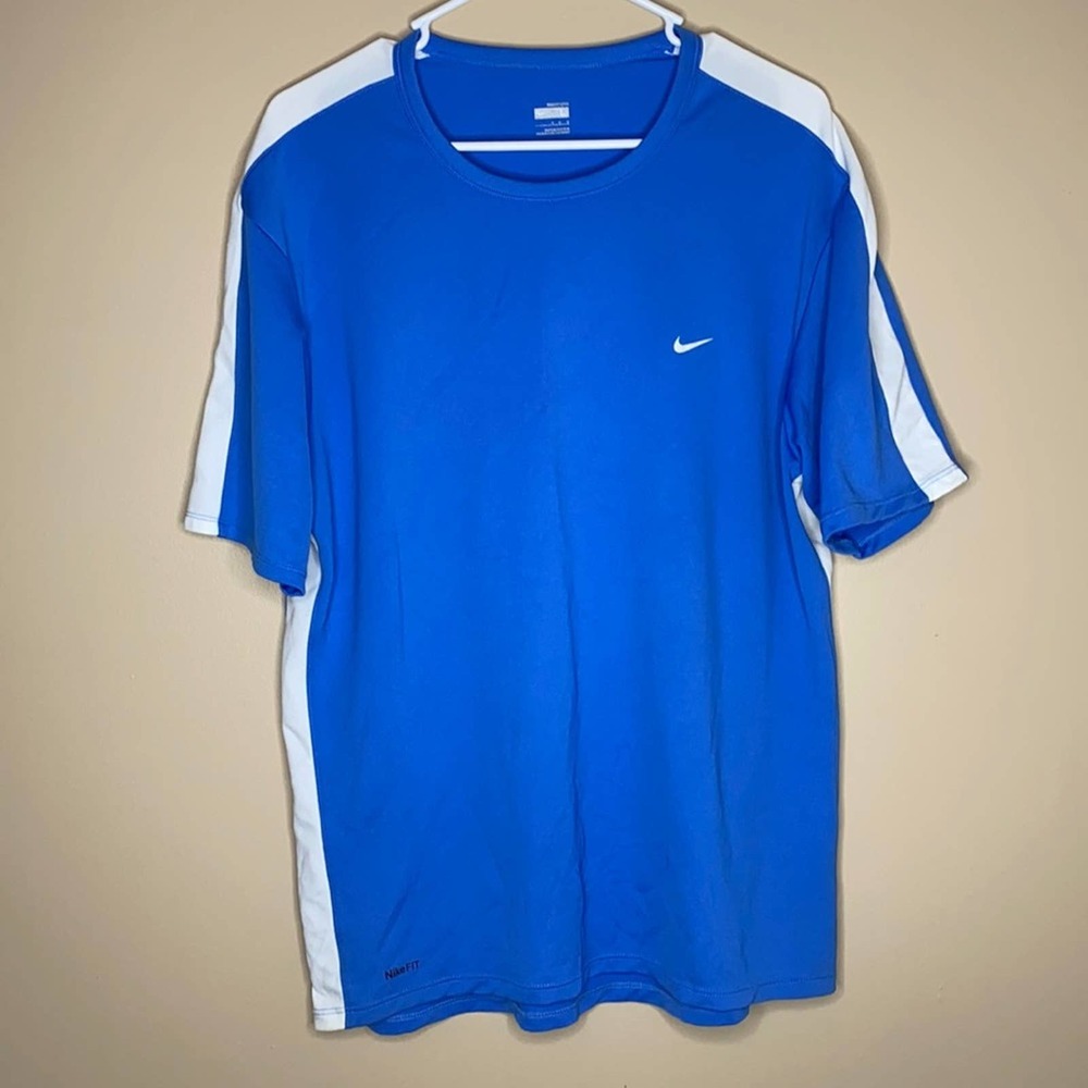 Nike Fit Dry Blue Athletic Shirt